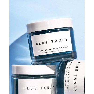 Private Label All Vegan Moisturizing Detoxify Brighten Blue Tansy Clay Face Mask For All Skin Types