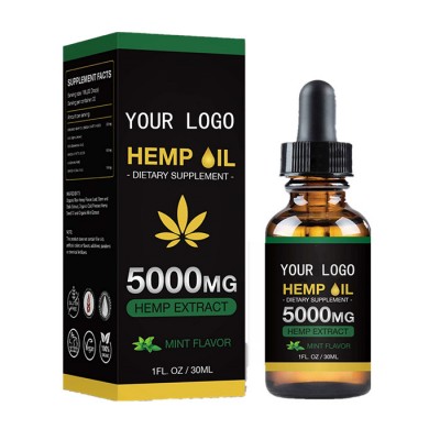 Organic Hemp Oil cbd For Pain Relief Private Label Pure Essential Oil